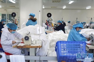 開足馬力生產(chǎn)防護(hù)用品，江西全力保障市場(chǎng)供應(yīng)